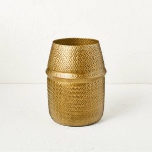 Opalhouse Bronze Metal Waste Bin